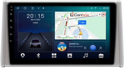 Штатная магнитола Canbox L-Line 4170-10-3237 для Toyota RAV4 5 (XA50) 2018-2024 на Android 10 (4G-SIM, 2/32, TS18, DSP, QLed)
