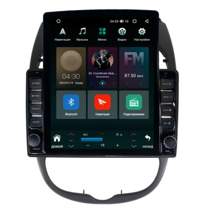 Штатная магнитола Peugeot 206 1998-2012 Canbox M-Line 5610-9117 на Android 10 (4G-SIM, 2/32, DSP, QLed, Tesla)