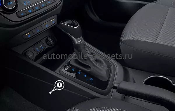 ГАРАНТ 2LOCK H.17003.L блокиратор КПП с замком капота для Hyundai Solaris 2017+