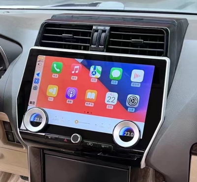 CarMedia ZF-3009H-Q6 ("Тесла-стиль") штатная магнитола для Toyota LC Prado 150 2009-2013 (High) на Android 11 с 8GB, DSP, 4G