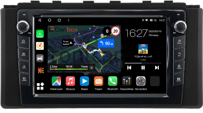 Штатная магнитола Subaru BRZ 2 2020-2024 Canbox M-Line 7821-9-0613 на Android 10 (4G-SIM, 2/32, DSP, IPS) С крутилками