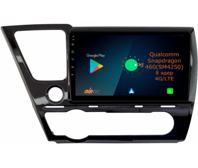 Штатная магнитола Airoc AQ-1931 для Honda Civic 9 4D, 2013-2017
