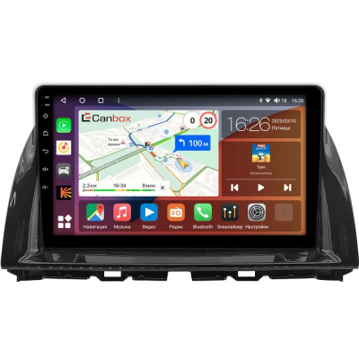 Штатная магнитола Canbox Logic-i3 5738-10-194 для Mazda CX-5, 6 (GJ) 2011-2017 на Android 11 (4G-SIM, 6/128, DSP, 360, QLed)