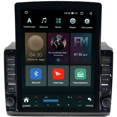 Штатная магнитола Fiat Ducato 2006-2014, Ducato 3 2014-2023 (для авто с оригинальной магнитолой) Canbox M-Line 5610-9-1432 на Android 10 (4G-SIM, 2/32, DSP, QLed, Tesla)