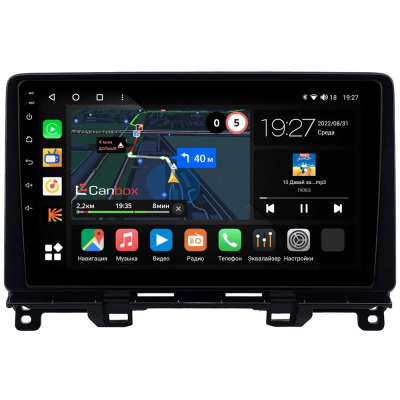 Штатная магнитола Honda Jazz 4 2020-2024 Canbox M-Line 4544-9-0363 на Android 10 (4G-SIM, 2/32, DSP, QLed)