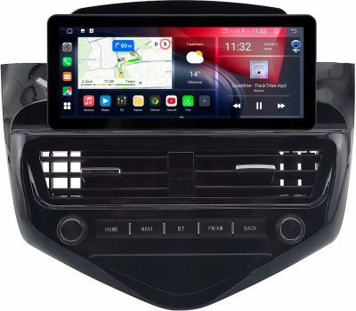 Штатная магнитола Chevrolet Cruze 2008-2012 10.25 дюйма Canbox H-Line 7820-2236 на Android 10 (4G-SIM, 6/128, DSP, QLed) Audi Style