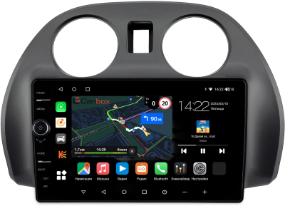 Штатная магнитола Mitsubishi Eclipse 4 2005-2011 Canbox M-Line 7840-9-3143 Android 10 (4G-SIM, 2/32, DSP, QLed)