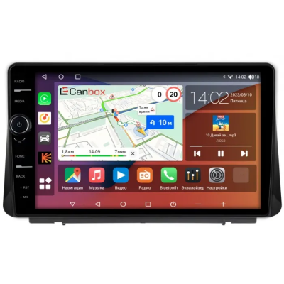 Штатная магнитола Canbox H-Line 7853-10-1822 для Ford Focus 4 2018-2024 на Android 10 (4G-SIM, 4/64, DSP, QLed)