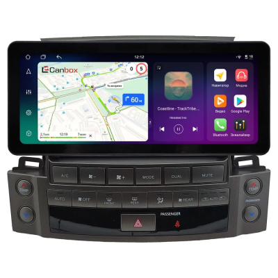 Carmedia KP-L1209FW-HP-HU123AD-8256-UH Штатный монитор 12.3" для Lexus LX570 (2007-2015) на Android 13, 8GB, DSP, 4G Audi Style