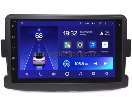 Магнитола в штатное место 2 din Renault Duster, Sandero 2, Logan 2, Kaptur, Dokker 2012-2022 Teyes CC2L 1/16 7 дюймов RP-RNDS-08 на Android 8.1 (DSP, AHD)