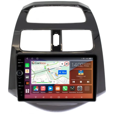 Штатная магнитола Daewoo Matiz Creative (M300) 2009-2011 (глянцевая) Canbox H-Line 7843-9164 Android 10 (4G-SIM, 4/64, DSP, QLed)
