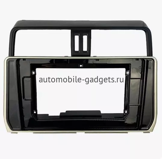 Штатная магнитола Toyota Land Cruiser Prado 150 2017-2024 (серебряная) Canbox L-Line 4170-1038 на Android 10 (4G-SIM, 2/32, TS18, DSP, QLed) (для авто без 4 камер)
