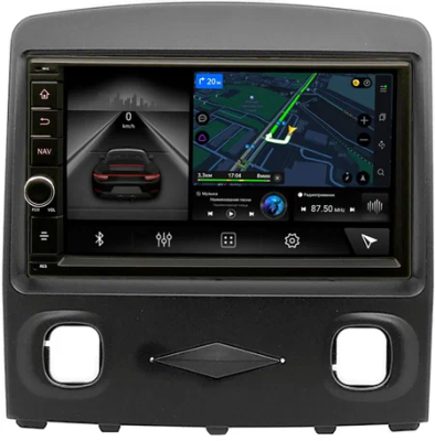 Магнитола в штатное место Ford Escape 2007-2012 рестайлинг (черная) Canbox M-Line 5601-RP-11-277-224 на Android 10 (4G-SIM, 2/32, DSP, IPS) С крутилкой