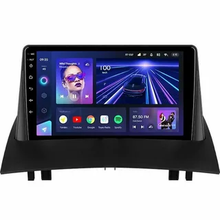 Штатное головное устройство Teyes CC3L WIFI 2/32 9 дюймов RM-9231 для Renault Megane 2 2002-2009 на Android 8.1 (DSP, IPS, AHD)