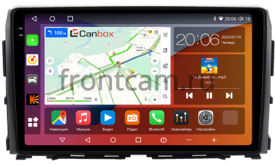 Штатная магнитола Nissan Titan 2 2015-2024 Canbox H-Line 2K 4183-10-1245 на Android 10 (4G-SIM, 4/64, DSP, QLed)