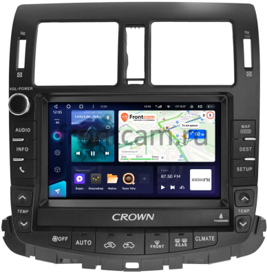 Штатное головное устройство Toyota Crown (S200) 2008-2012 (Для авто c монитором и DVD) Teyes CC3L 4/64 9 дюймов RM-9-5377 на Android 10 (4G-SIM, DSP, IPS)