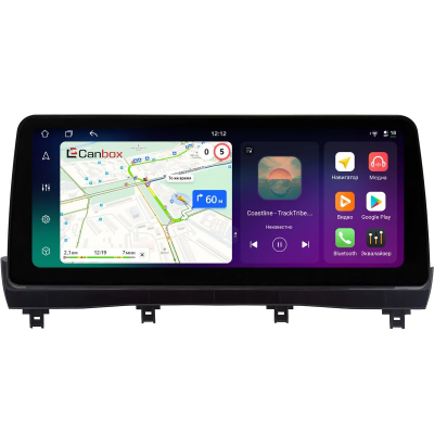 Штатная магнитола Lexus RX 4 2019-2022 12.3 дюйма Canbox H-Line 7814-2239 на Android 10 (4G-SIM, 4/64, DSP, QLed) BMW Style