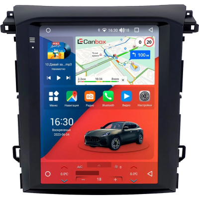 Штатное головное устройство Subaru XV 2, Forester 5, Impreza 5, Crosstrek 2 2016-2024 Canbox PRO-Line (Tesla style) 9.7 дюймов 4/64 7881-1312-108 на Android 13 (4G-SIM, DSP, QLed)