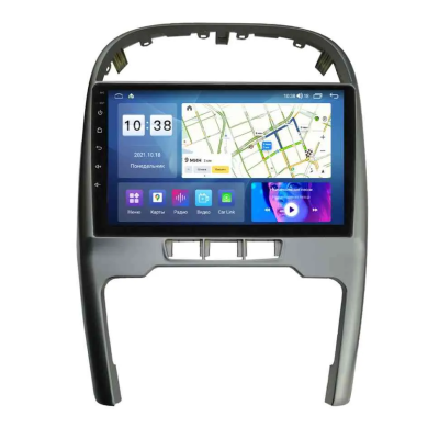 Магнитола для Chery Tiggo 3 2014-2016 цвет Серебро Parafar на Андроид 12.0 PF958RGx