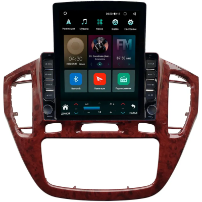 Штатная магнитола Toyota Highlander (U20), Kluger (XU20) 2000-2007 (орех) Canbox M-Line 5614-9-563 на Android 10 (4G-SIM, 4/64, DSP, QLed, Tesla)