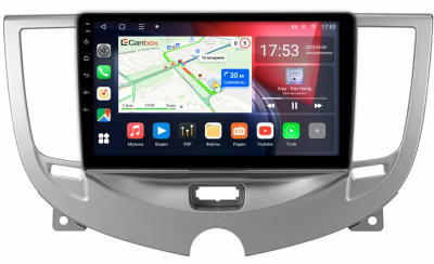 Штатная магнитола Chery M11 (А3) 2010-2015 Canbox L-Line 4169-9-3190 на Android 10 (4G-SIM, 2/32, TS18, DSP, QLed)
