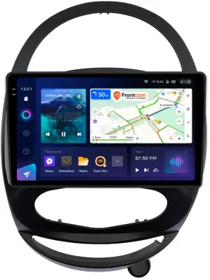 Штатное головное устройство Teyes CC3 2K 360 6/128 9.5 дюймов RM-9-0030 для Chery IndiS (S18D) 2010-2015 на Android 10 (4G-SIM, DSP, QLed)