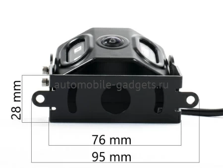 Широкоугольная AHD камера заднего / переднего вида AVS505CPR с автоматической ИК-подсветкой