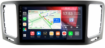 Штатная магнитола Canbox EVO 5811-9-404 для Volkswagen Sharan 2 2010-2024 на Android 14 (4G-SIM, 6/128, DSP, QLed, AI, 360)