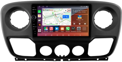 Штатная магнитола Canbox H-Line 7852-10-1361 для Renault Master 2010-2019 на Android 10 (4G-SIM, 4/32, DSP, QLed)