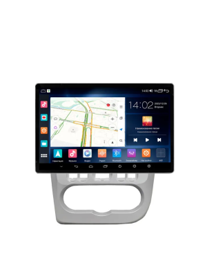 Магнитола для Renault Logan/Sandero 2009-2014 цвет Серебро Parafar (cо встроенным модулем для подключения камер 360) на Андроид 13.0 PF175T113u2kAIR360