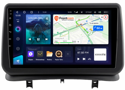 Штатное головное устройство Renault Clio 3 2005-2014 Teyes CC3L 4/64 9 дюймов RM-9-1406 на Android 10 (4G-SIM, DSP, IPS)