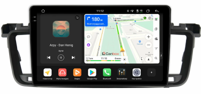 Штатная магнитола Canbox PRO-Line 2K 4254-9-271 для Peugeot 508 2011-2018 на Android 13 (4G-SIM, 12/256, DSP, QLed)