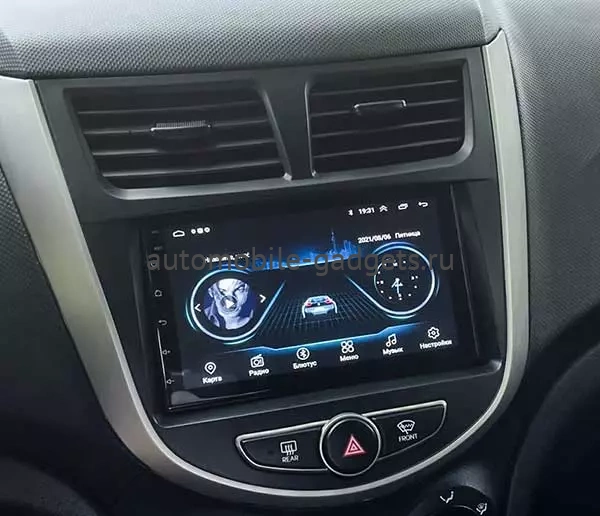 Hyundai Solaris, Accent 4 2010-2019 OEM 2/16 на Android 10 (GT7-RP-HDSL-19) Hyundai Solaris, Accent 4 2010-2019 OEM 2/16 на Android 10 (GT7-RP-HDSL-19)