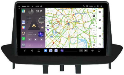 Carmedia SF-9997-L-PH-9009-6128-2K-TS20 Штатная магнитола для Renault Fluence, Megane 3 2008-2017 на Android 13 c 6GB, DSP, 4G