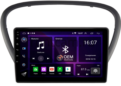 Штатная магнитола Peugeot 607 2004-2010 Canbox RS9-6060 1.5/32 Android 10 (IPS, DSP, CarPlay)