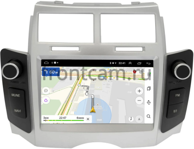 Магнитола в штатное место 2 din Toyota Vitz 2 (XP90), Yaris 2 2005-2012 Canbox 1.5/32 на Android 10 (RS7-RP-3564-474) (IPS, DSP, CarPlay)