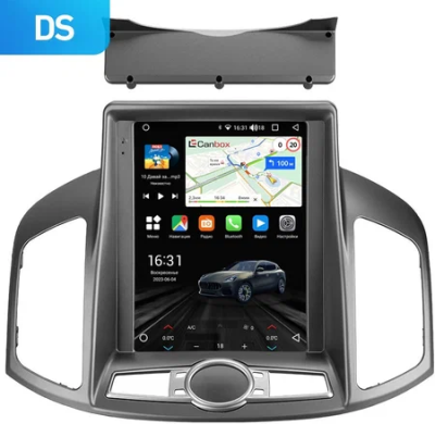 Штатное головное устройство Chevrolet Captiva 2011-2016 Canbox M-Line (Tesla style) 9.7 дюймов 2/32 5620-1312-40 на Android 10 (4G-SIM, DSP, QLed)