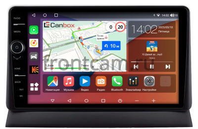 Штатная магнитола Subaru Forester 1997-2002 (взамен верхнего бардачка) Canbox H-Line 7844-9-2597 на Android 10 (4G-SIM, 6/128, DSP, QLed)