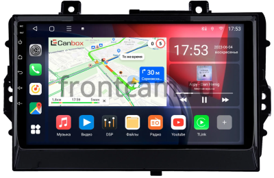 Chery Tiggo 2 Pro, Tiggo 3x 2020-2023 (левый руль) Canbox L-Line 4169-9-1316 на Android 10 (4G-SIM, 2/32, TS18, DSP, QLed)