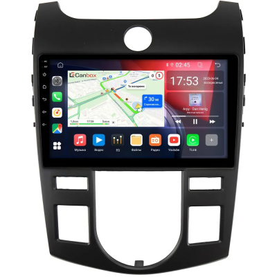 Штатная магнитола Kia Cerato 2 седан, Forte 2008-2013 (с климат-контролем) Canbox RS9-413 1.5/32 Android 10 (IPS, DSP, CarPlay)