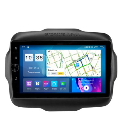 Магнитола для Jeep Renegade 2014+ Parafar на Андроид 13.0 PF089FHDAV