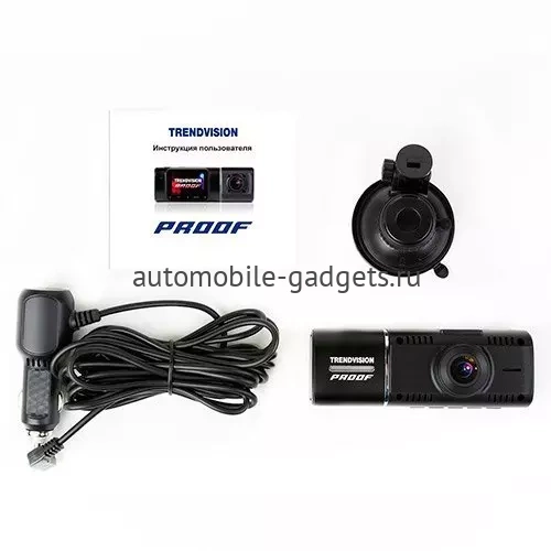 TrendVision Proof Pro Видеорегистратор с 2-мя камерами