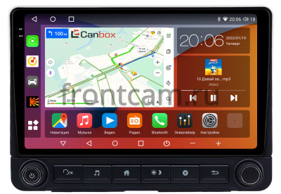 Штатная магнитола Honda HR-V 2, Vezel, XR-V 2014-2021 Canbox H-Line 2K 4186-9-2141 на Android 10 (4G-SIM, 8/256, DSP, QLed)