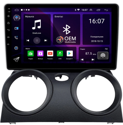 Штатная магнитола Canbox GT10-0133 для Mitsubishi Colt 6 2002-2012 (руль слева) на Android 10 (IPS, DSP, CarPlay)