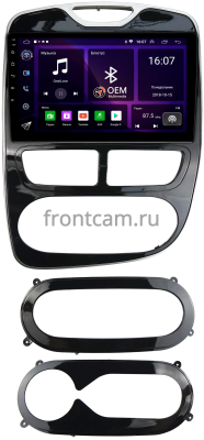 Штатная магнитола Canbox RS10-2807 для Renault Clio 4 2012-2016 на Android 10 (IPS, DSP, CarPlay)