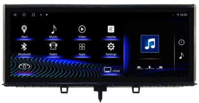 Kuberg SL-L1210 Штатный монитор 12.3" для Lexus LX 2015-2022 на Android 12, 8GB, DSP, 4G