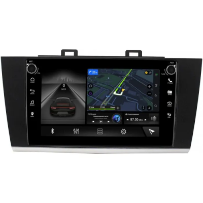 Штатная магнитола Canbox H-Line 7803-9192 для Subaru Outback 5, Legacy 6 2014-2020 на Android 10 (4G-SIM, 4/64, DSP, IPS) С крутилками