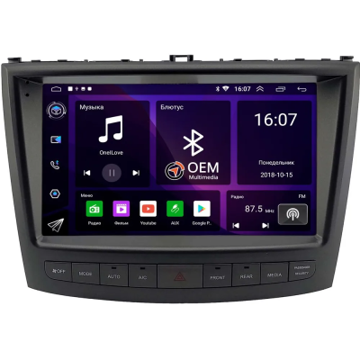 Штатная магнитола OEM RK10-2649 для Lexus IS 2 2005-2016 (Тип B) на Android 10 (CarPlay, AHD, 1/32)