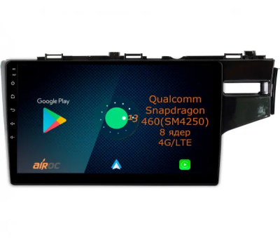 Штатная магнитола Airoc AQ-1912R для Honda Fit 3, 2013-2020, RHD