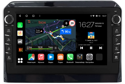 Suzuki Xbee 2017-2024 (глянцевая) Canbox M-Line 7831-9-2106 на Android 10 (4G-SIM, 2/32, DSP, IPS) С крутилками